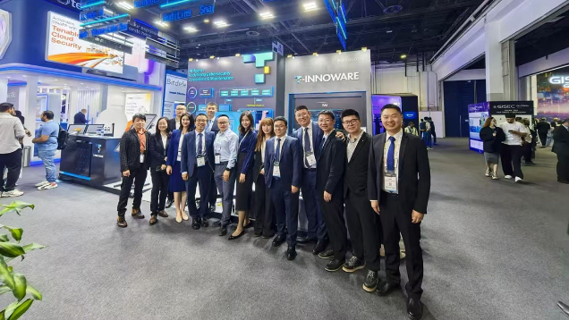 中国智能网安企业T-INNOWARE闪耀迪拜网安展会