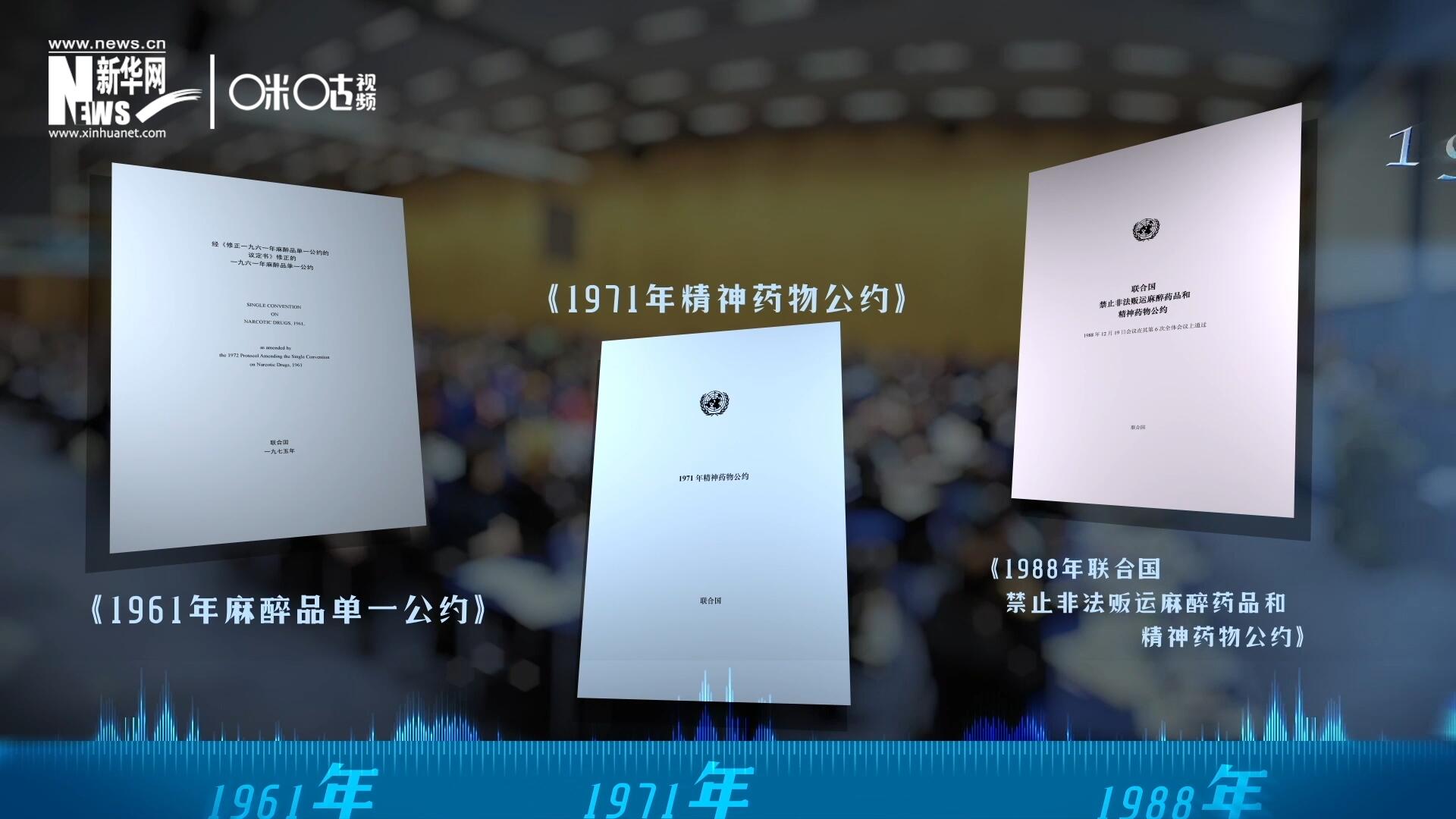 當(dāng)前國(guó)際社會(huì)所共同遵循的三大國(guó)際禁毒公約，分別在1961年、1971年和1988年 由聯(lián)合國(guó)牽頭締結(jié)。