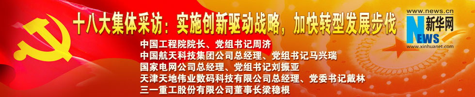 十八大集體采訪：實施創新驅動戰略，加快轉型發展步伐