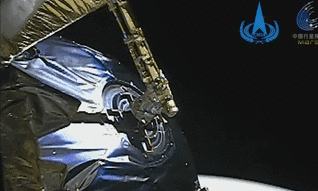 “天問一號”探測器火星捕獲過程影像來了！